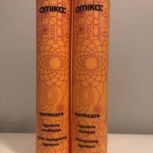 Amika shampoo and conditioner